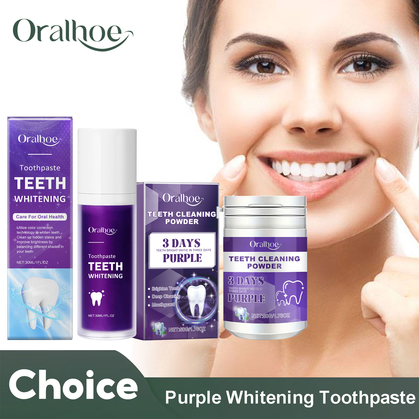 Teeth Whitening Ulta - 보라색 교정기 치아 미백 치약, 치아