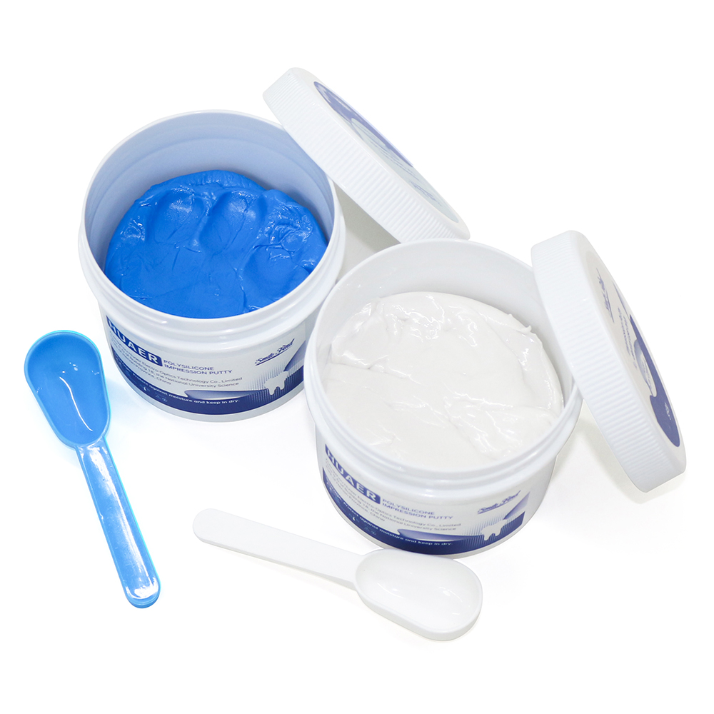 Teeth Whitening Moulds - 치과용 퍼티 재료 크라운 실리콘 고무
