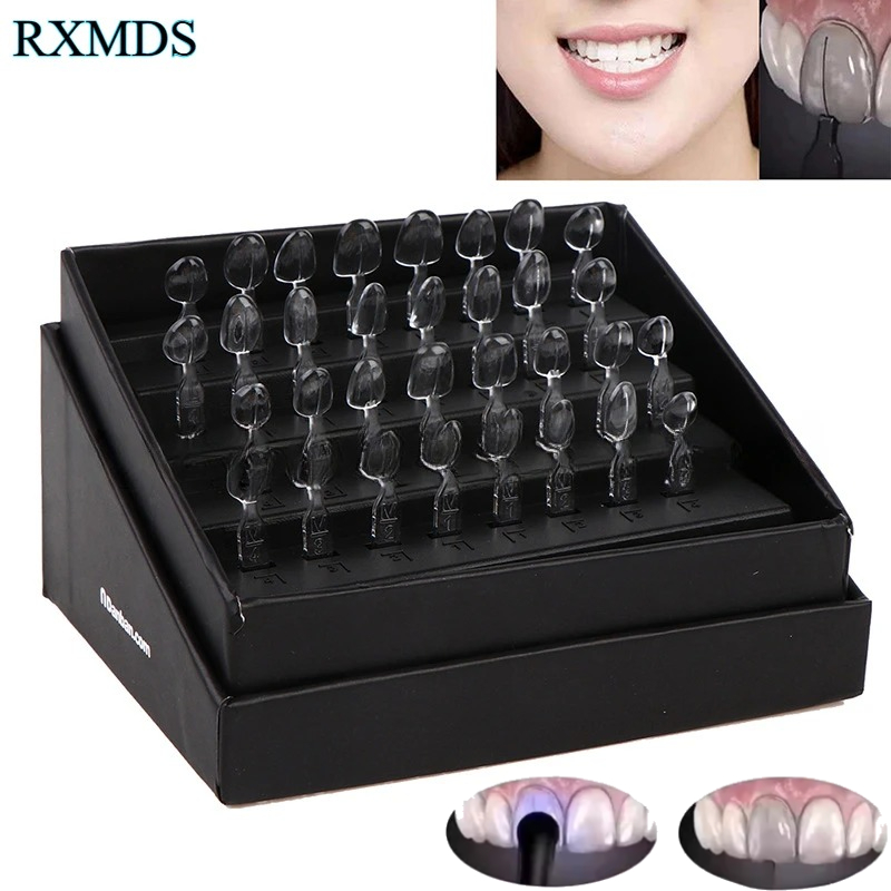 Teeth Whitening Moulds - 32 개/상자 치과 베니어 금형 키트