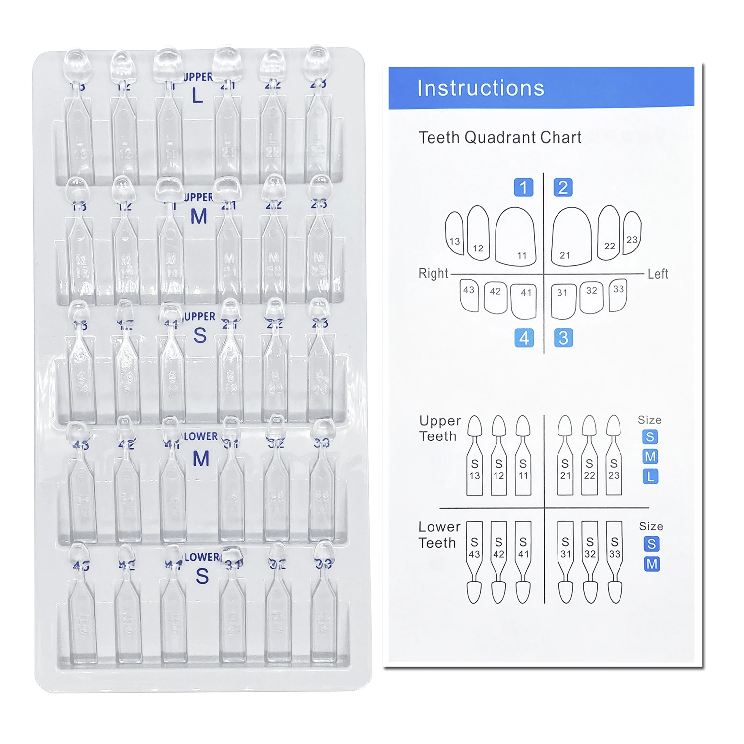 32 개/대 치과 베니어 금형 키트 복합 수지 금형 광 - Teeth Whitening Moulds 리뷰 및 가격