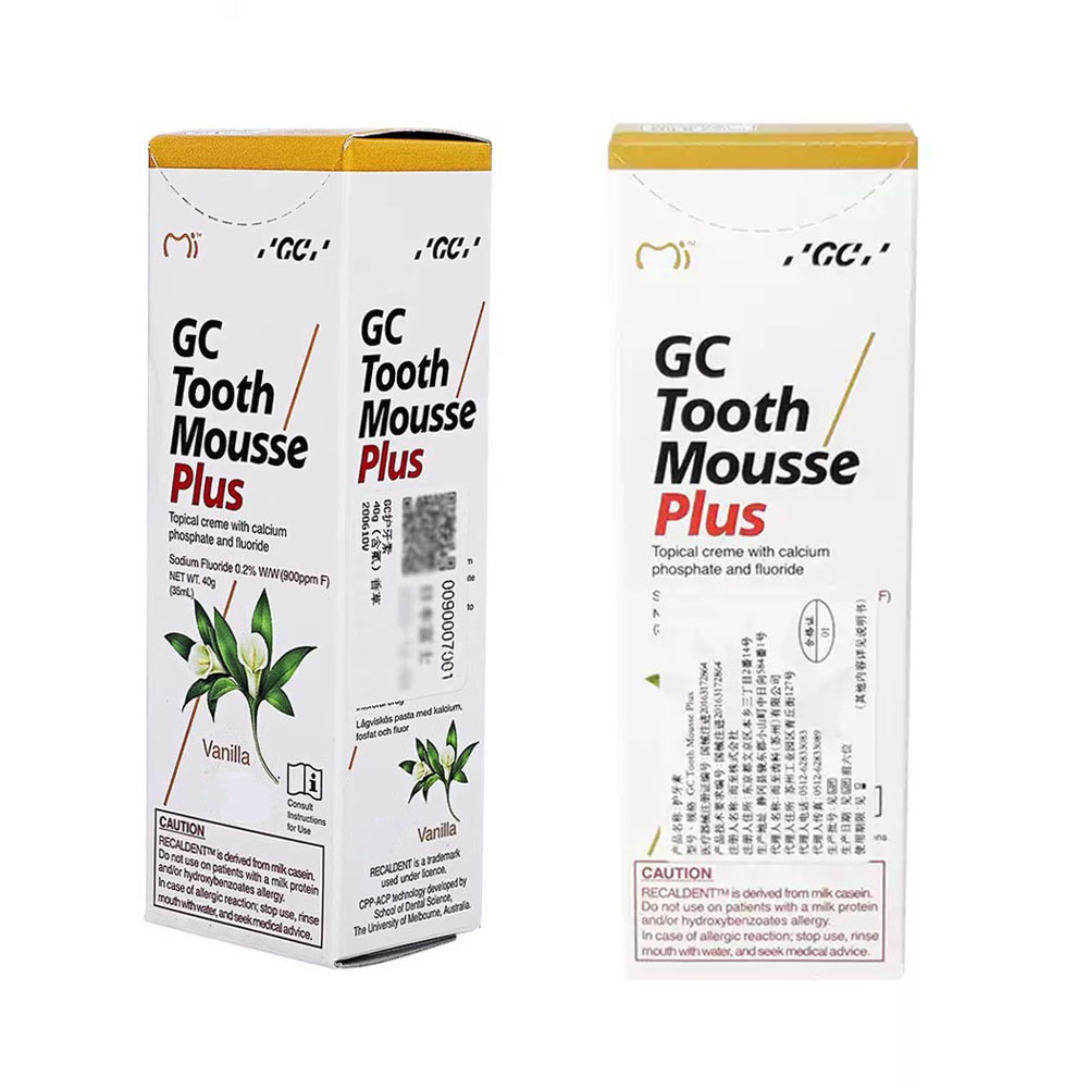오리지널 일본 GC 치아 무스 플러스 치과 치료 불소  - Teeth Whitening In Japan 리뷰 및 가격