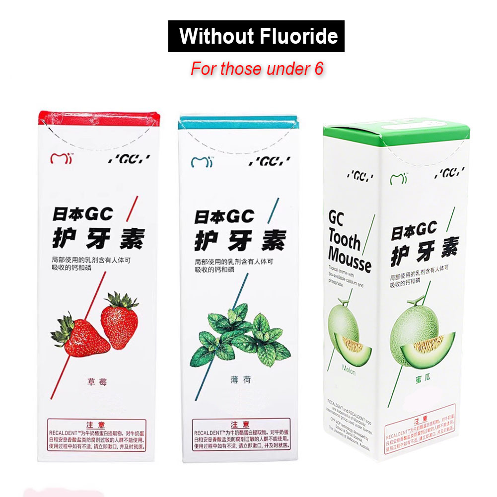 오리지널 일본 GC 치아 무스 플러스 치과 치료 불소  - Teeth Whitening In Japan 리뷰 및 가격