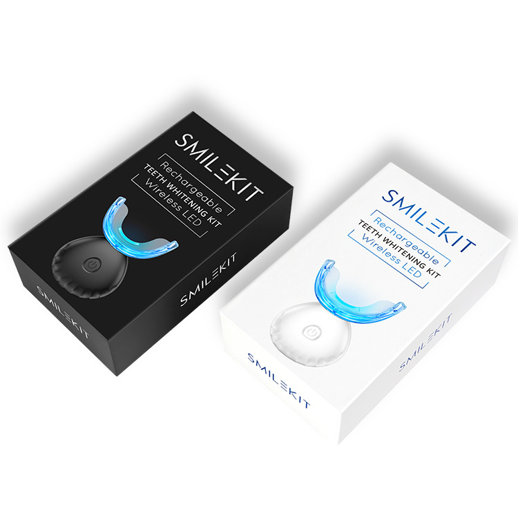 무선 충전 기능이 있는 치아 미백 키트, LED 라이트 - Teeth Whitening At Home Kit 리뷰 및 가격