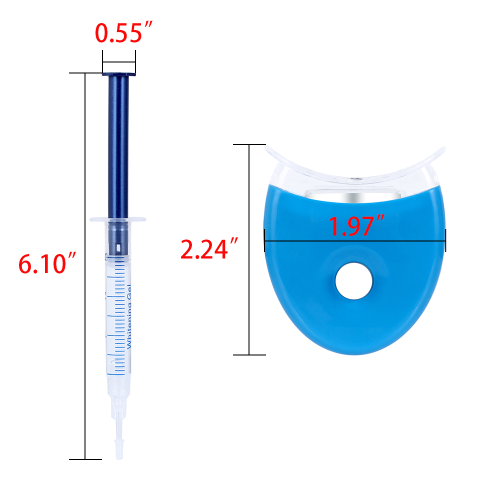 1 세트 치아 미백 44% 과산화물 치과 표백 시스템  - Teeth Whitening Ulta 리뷰 및 가격
