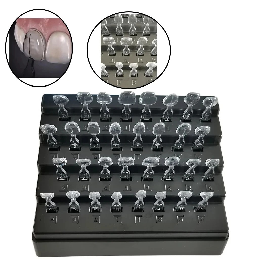 32 개/대 복합 수지 베니어 용 치과 금형 키트 광  - Teeth Whitening Moulds 리뷰 및 가격