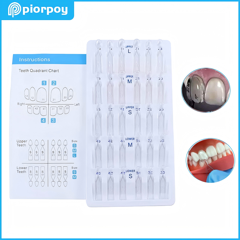 PIORPOY 치과 복합 수지 베니어 금형 30 개/상 - Teeth Whitening Moulds 리뷰 및 가격
