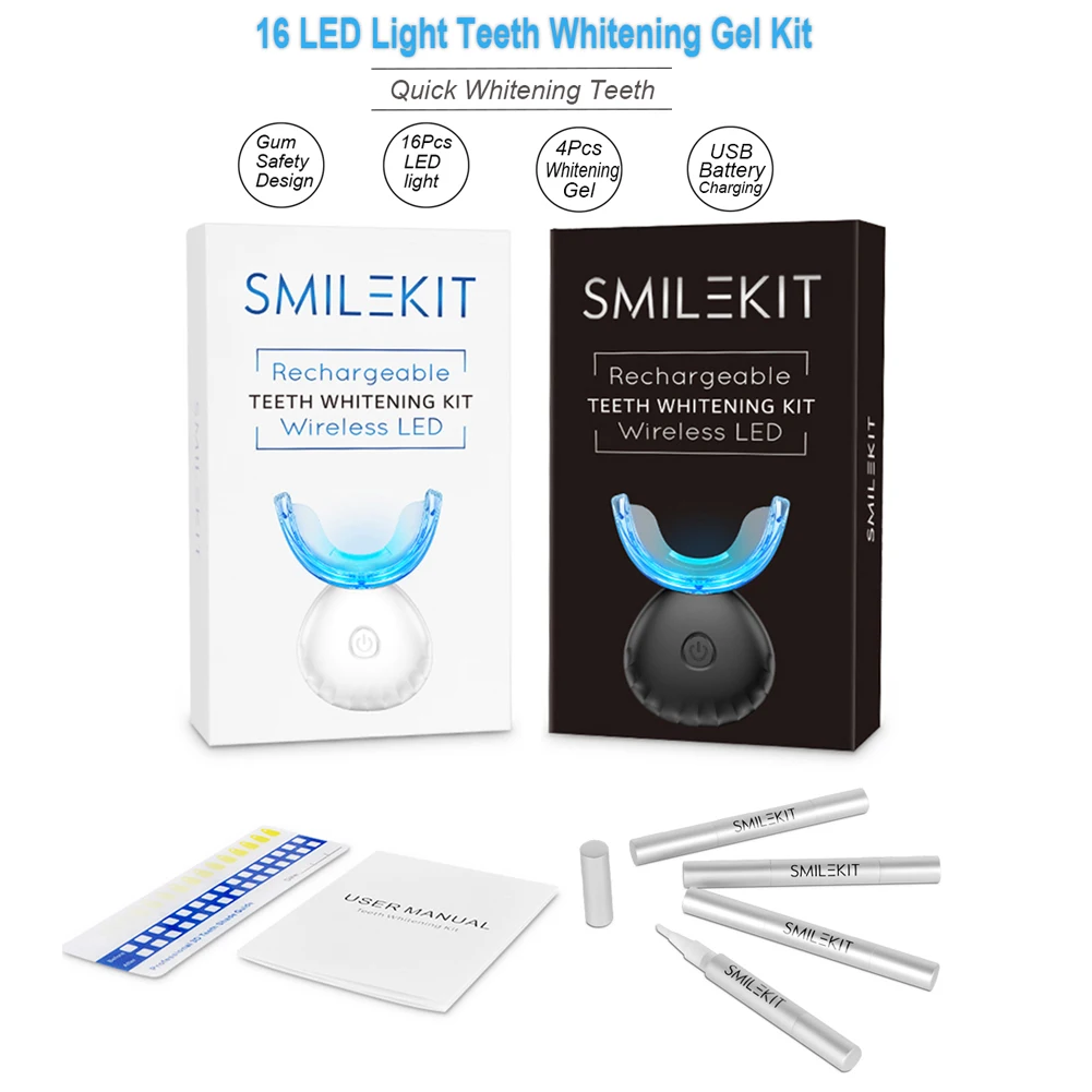 치과 치아 미백 키트 미니 16 LED 콜드 라이트 3 - Teeth Whitening Ulta 리뷰 및 가격