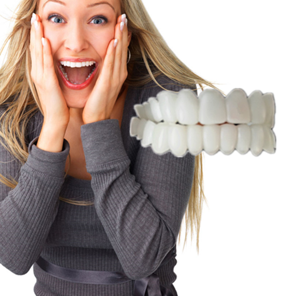 실리콘 젤 스냅 온 퍼펙트 스마일 치과 위생, 위 아래 - Teeth Whitening Moulds 리뷰 및 가격