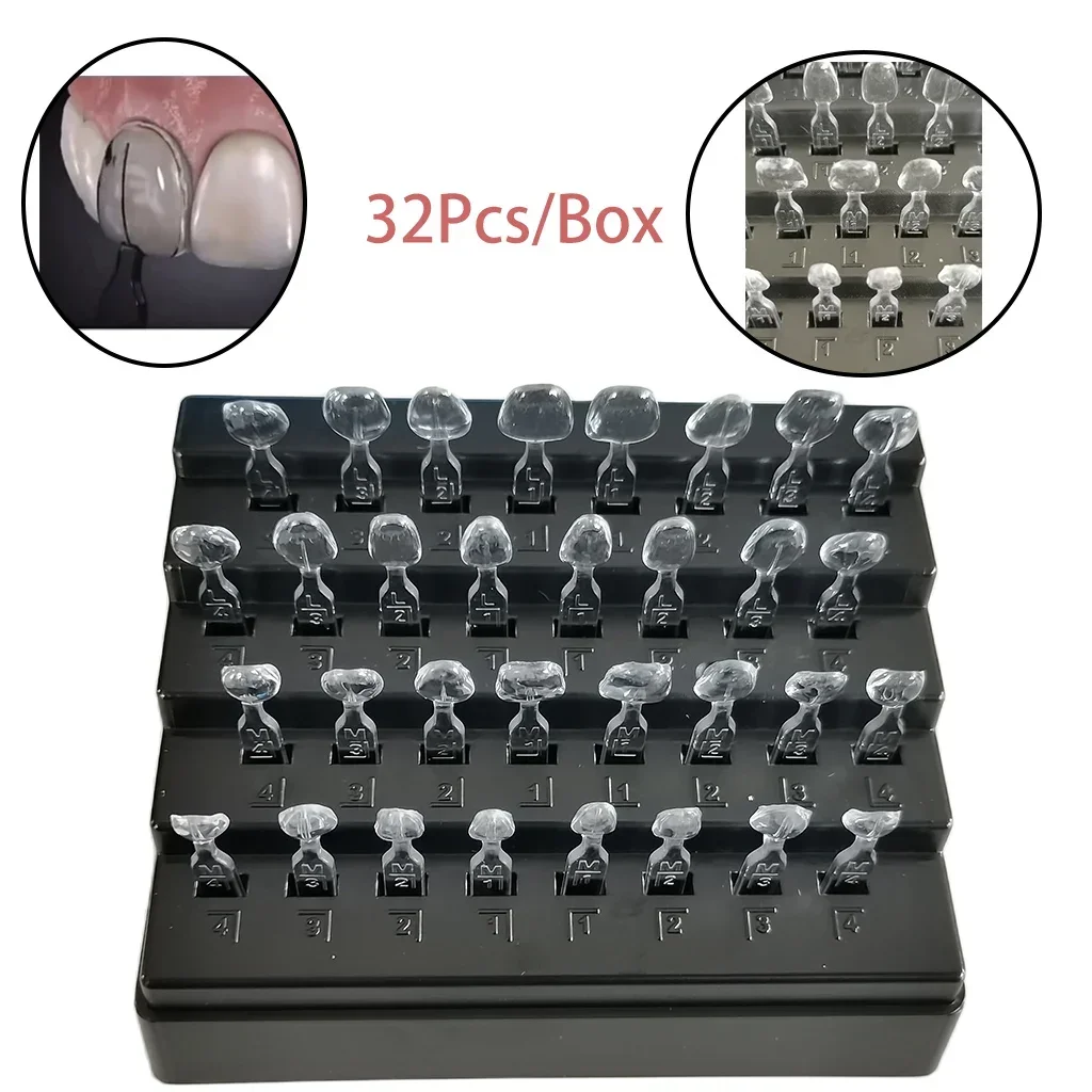 32개 치과용 베니어 몰드 키트 복합 레진 몰드 광중합 - Teeth Whitening Moulds 리뷰 및 가격